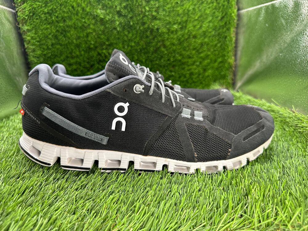 On Running Cloud Athletic Sneaker Men's 11 Black Mesh Training Jogging Sports